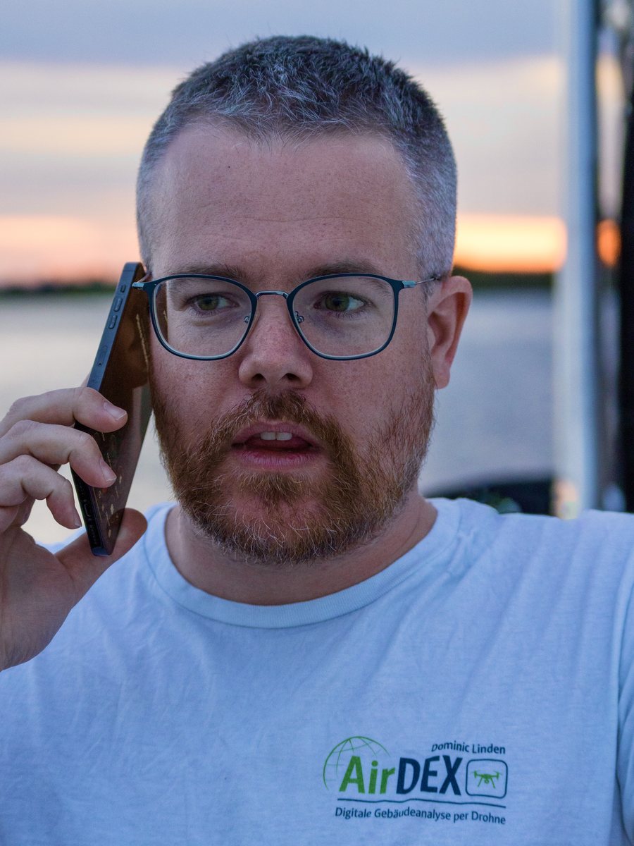Dominic Linden, Drohnenpilot und Inhaber von AirDEX